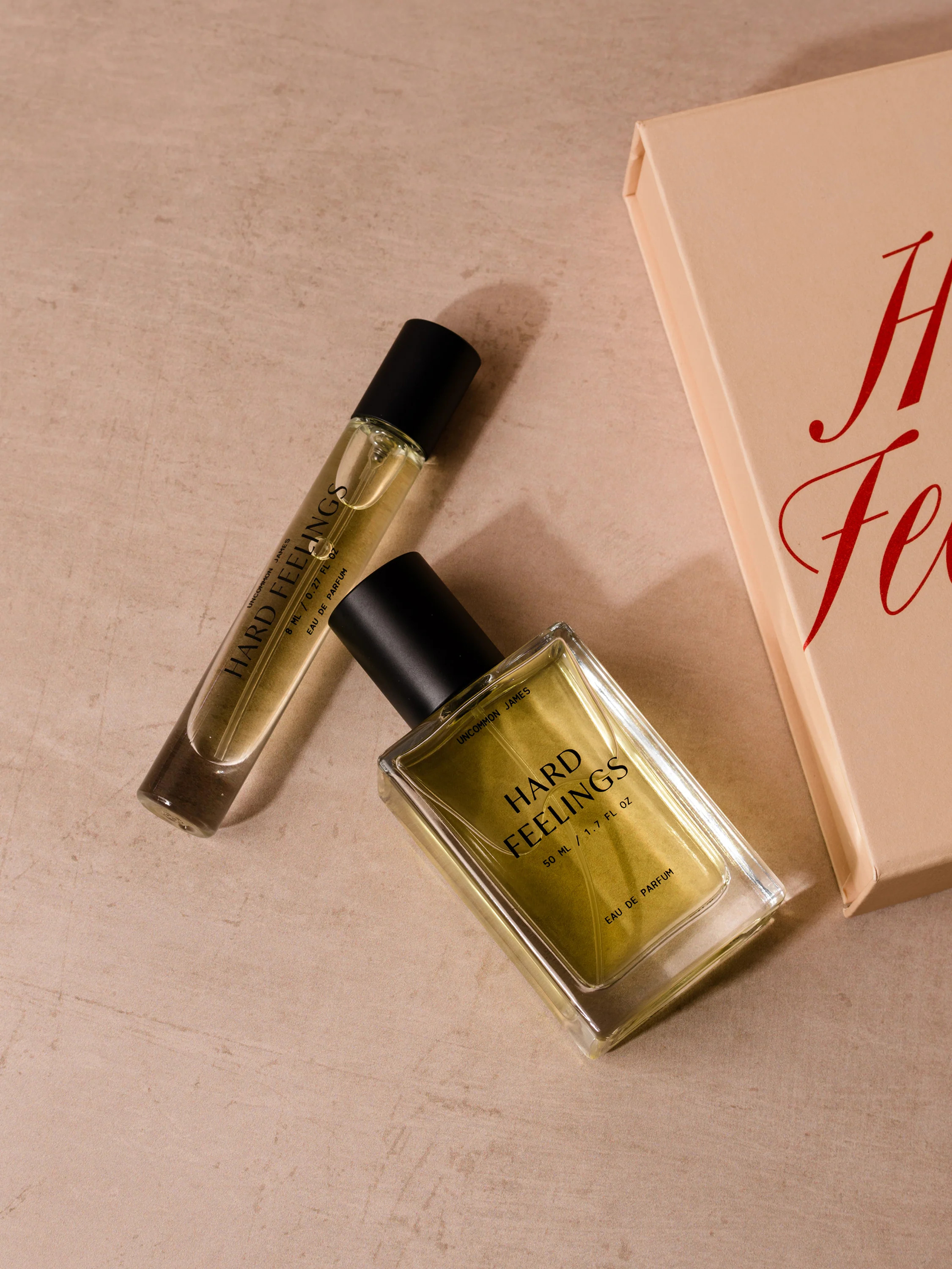Hard Feelings Eau De Parfum Holiday Edition Gift Set | Uncommon James