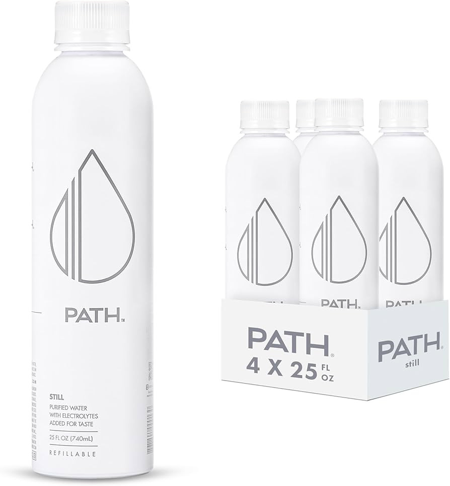 Path Still Bottled Water - Ultra-Purified, pH-Balanced Purified Water in Aluminum Bottle - BPA-Fr... | Amazon (US)