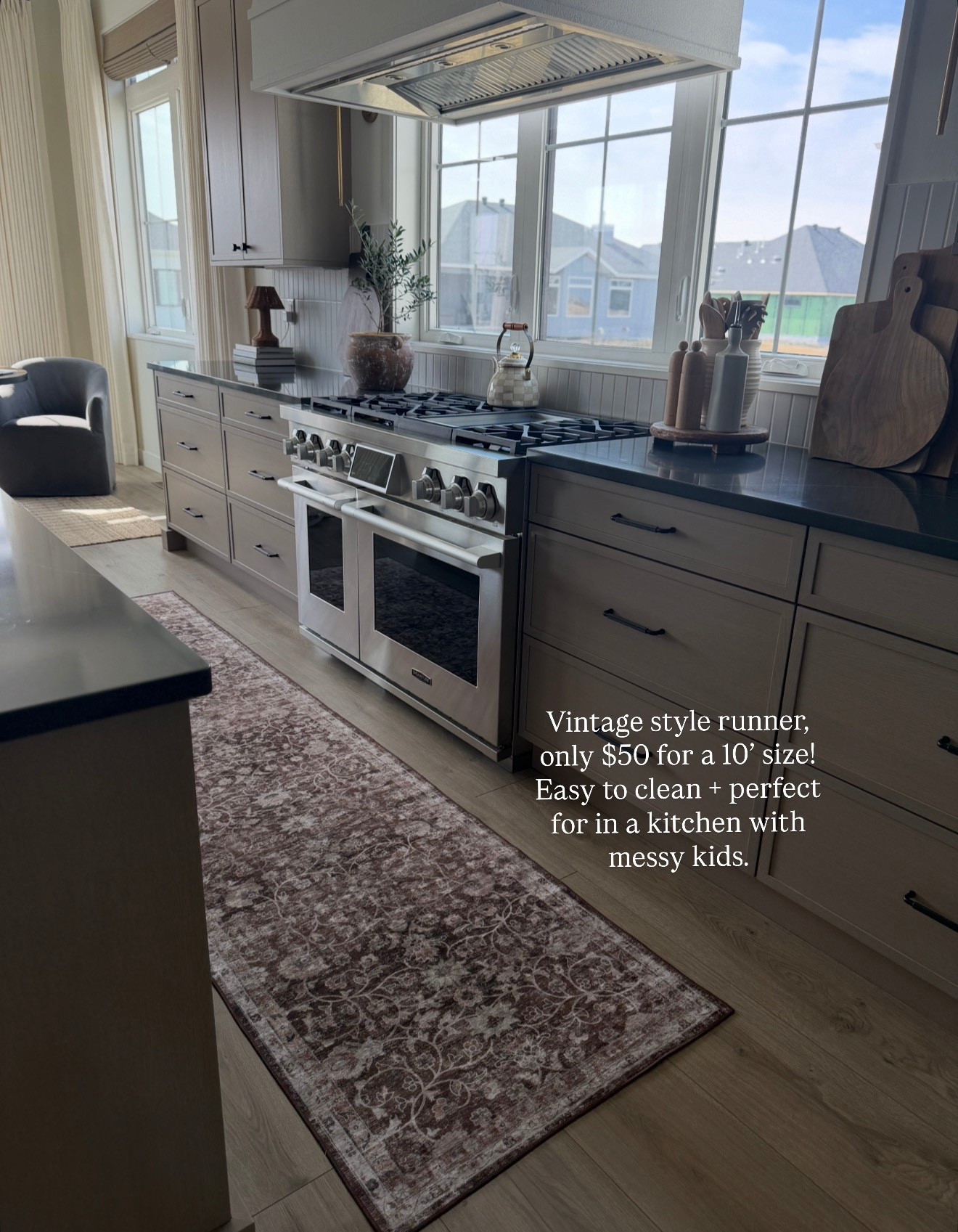 Our new kitchen runner is still on sale! Only $50 for the 10’ size. The prettiest vintage browns, tans and creams. ￼

#LTKSaleAlert #LTKHome