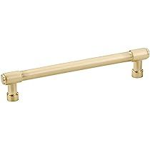 Emtek Jasper Pull Available in 7 Sizes in 6 Finishes - 86689US4 - (Center to Center 6", Satin Brass  | Amazon (US)