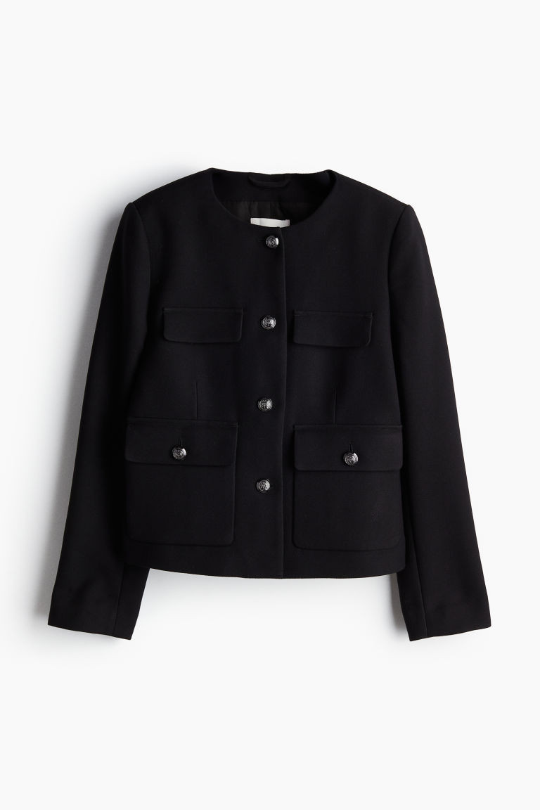 H & M - Veste à boutons - Noir | H&M (FR, IT, ES, PT, BE)