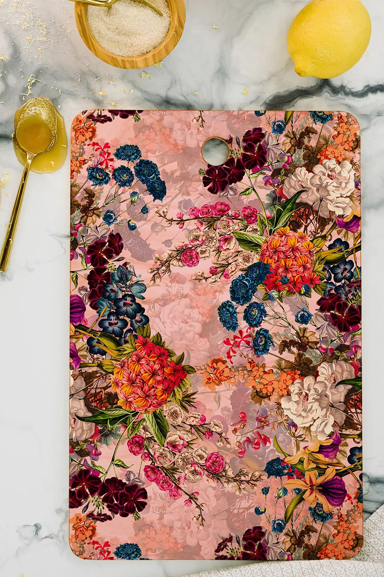 Deny Designs | Burcu Kokmazyurek Summer Botanical Garden VIIIB Rectangular Cutting Board | Nordst... | Nordstrom Rack