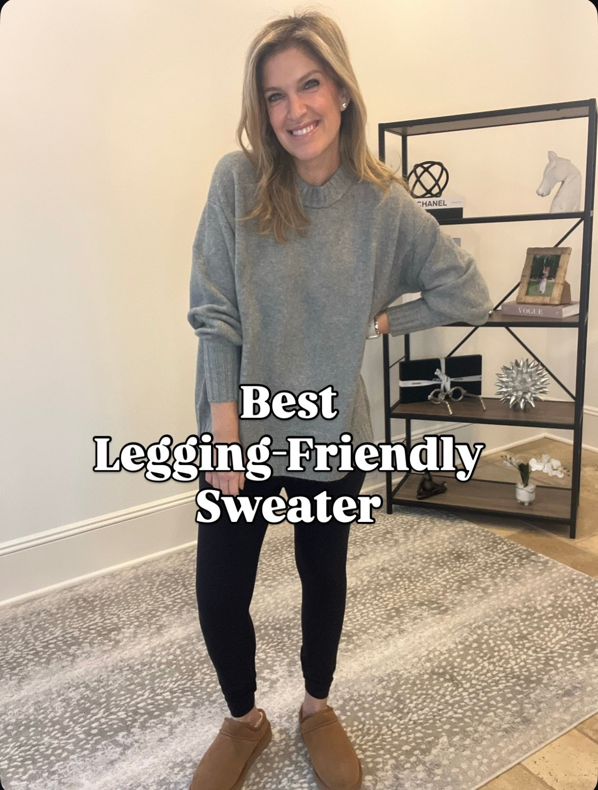 If you love leggings - this is the BEST sweater to pair with them! Comment “SHOP” for links - or shop via the link in my bio, in stories, or in my “December Reels” highlight!

These LOFT sweaters are SO cozy and so cute paired with leggings! The fabric is incredible and the fit is 💯💯💯 I now own three and am contemplating getting more! I’m wearing the XS.

#loftfinds #loft #sweater #sweaterfinds #sweaterweather #momfashion #momstyle

#LTKGiftGuide #LTKSaleAlert #LTKFindsUnder50