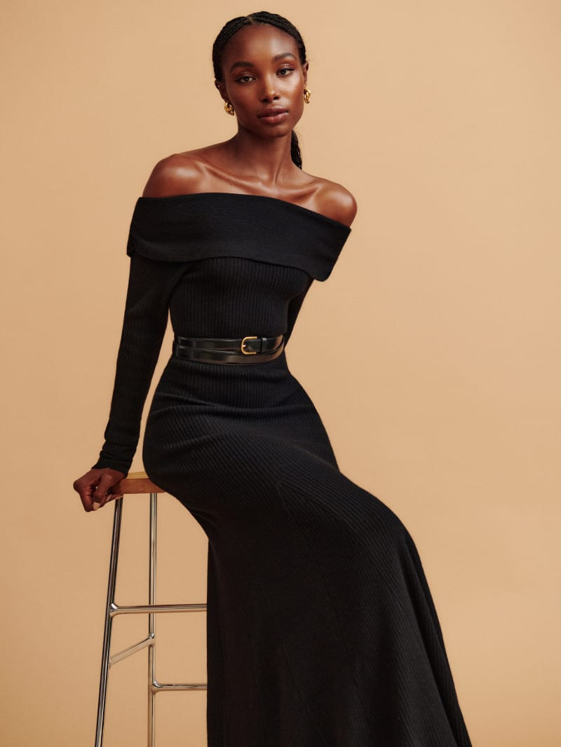 Edith Cashmere Dress | Reformation (Global)