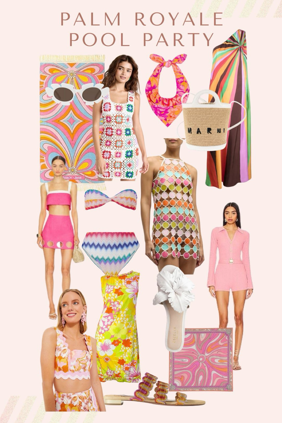 Palm Royale Pool Party Looks 

#LTKsalealert #LTKparties #LTKswim