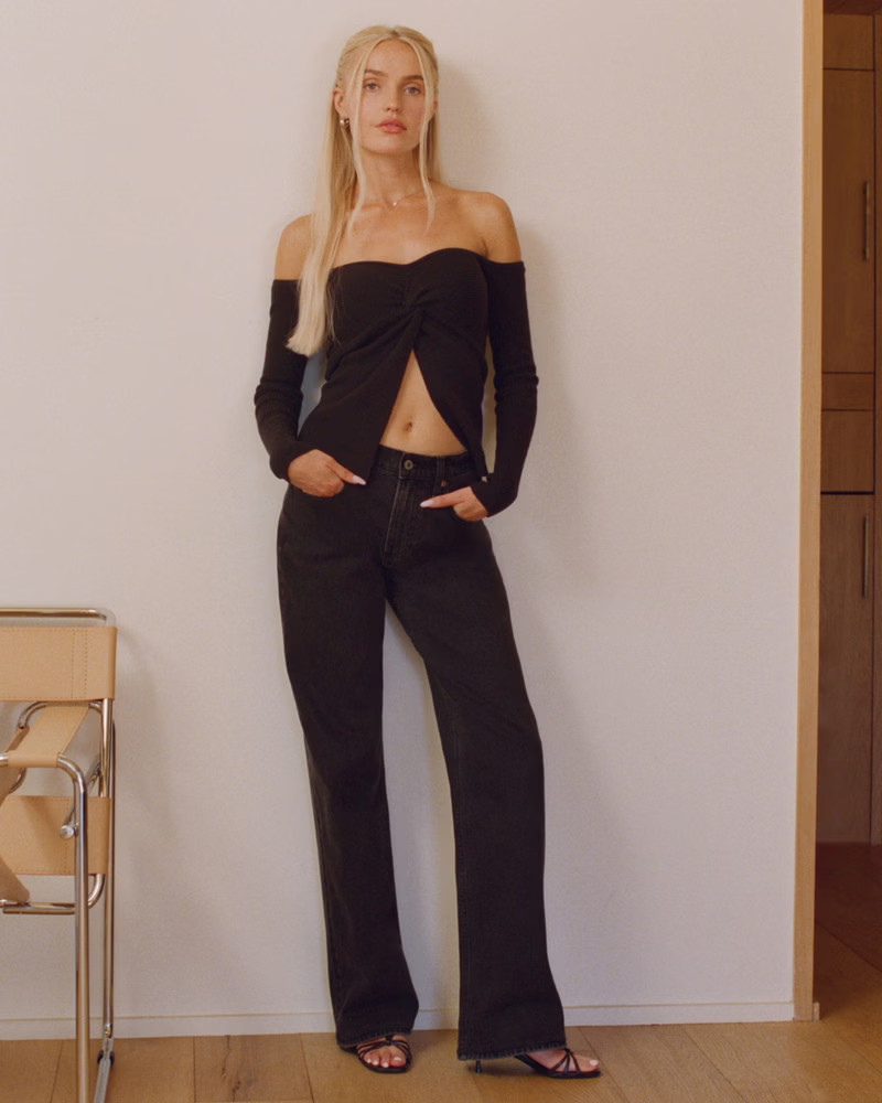 Low Rise Baggy Jean | Abercrombie & Fitch (US)