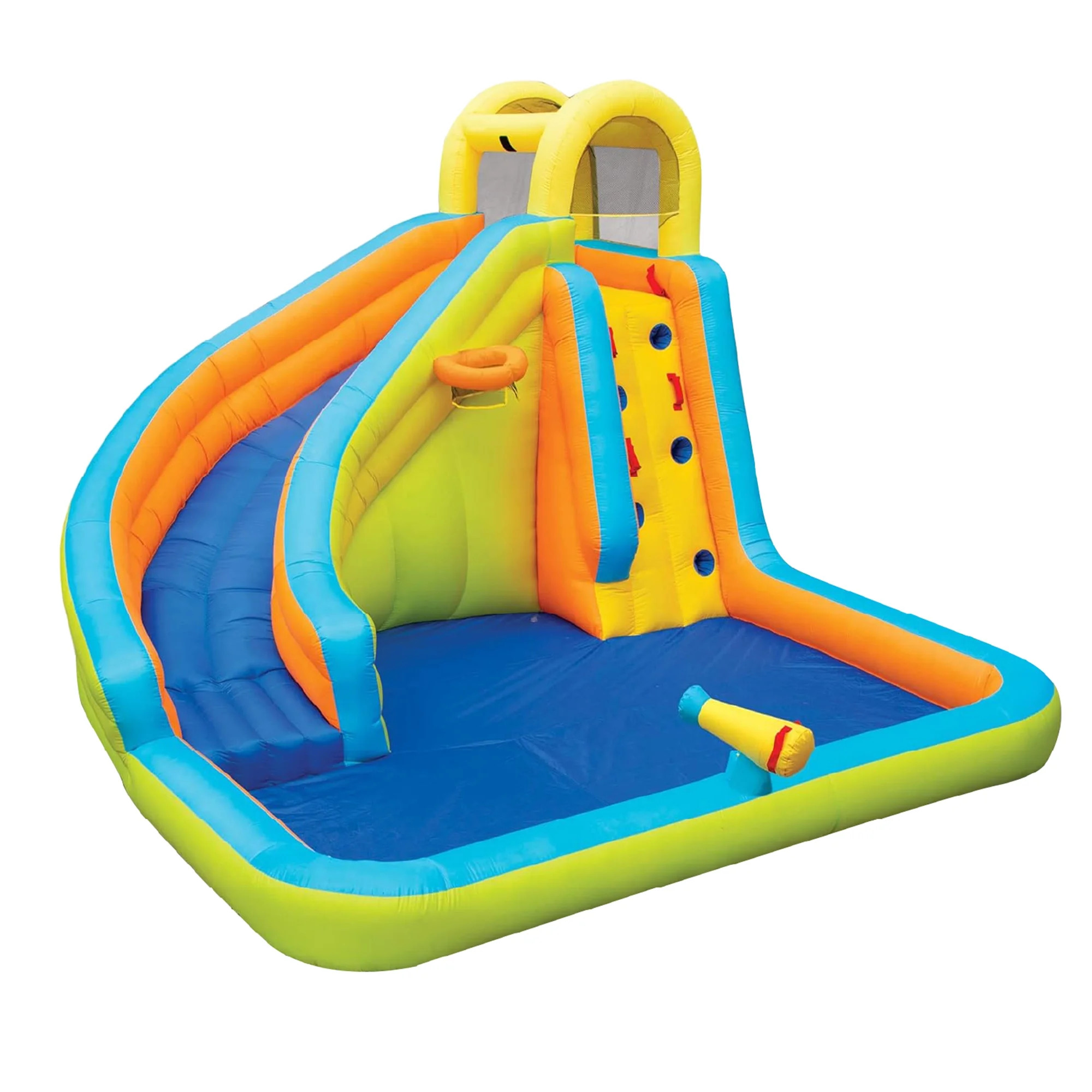 Banzai Splash N Blast Outdoor Inflatable Water Slide Splash Pool and Park | Walmart (US)