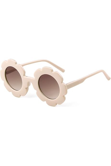 Tracfy Stylish Round Flower Sunglasses Anti-UV Party Photography Outdoor Beach Colorful Eyewear for  | Amazon (CA)
