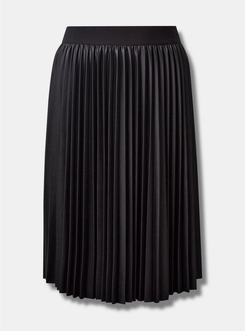 Midi PU Pleated Skirt | Torrid (US & Canada)