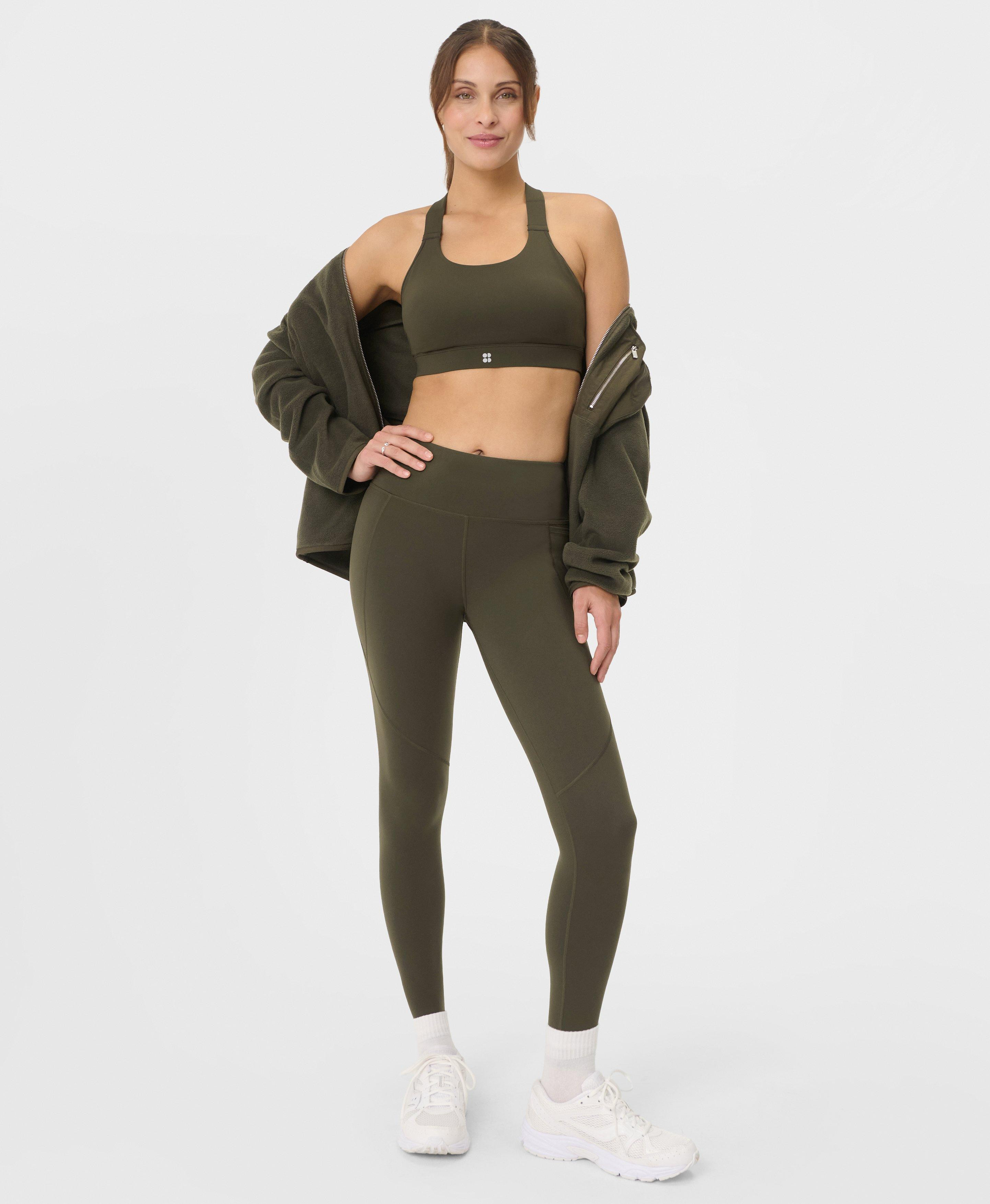 Power Gym Leggings - Nori Green | Women's Leggings | Sweaty Betty | Sweaty Betty UK