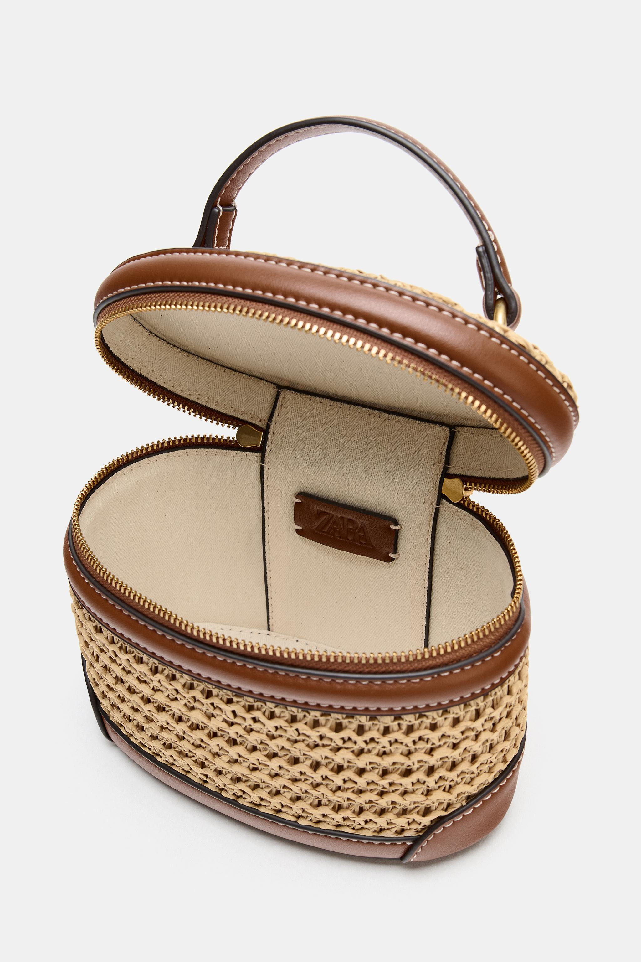 WOVEN VANITY BAG | Zara UK