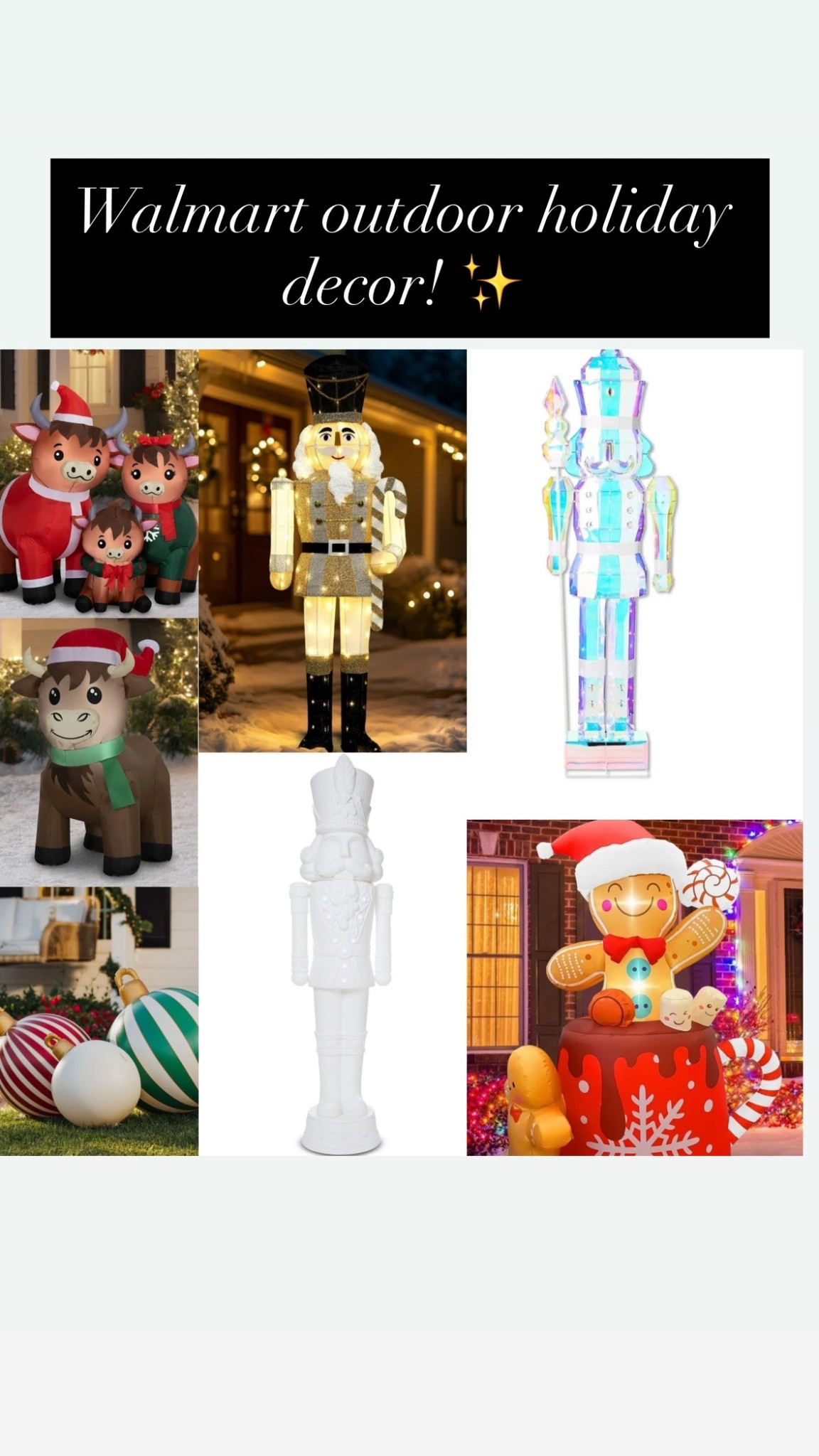 Walmart Christmas decor for the win! 

#LTKHoliday #LTKSeasonal #LTKHome
