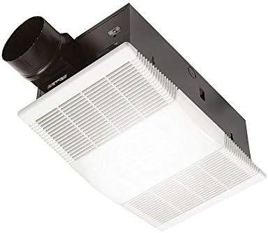 NuTone 765H80L: 80 CFM 2 Sone Ceiling Mounted Exhaust Fan with Heater and LED Light | Amazon (US)
