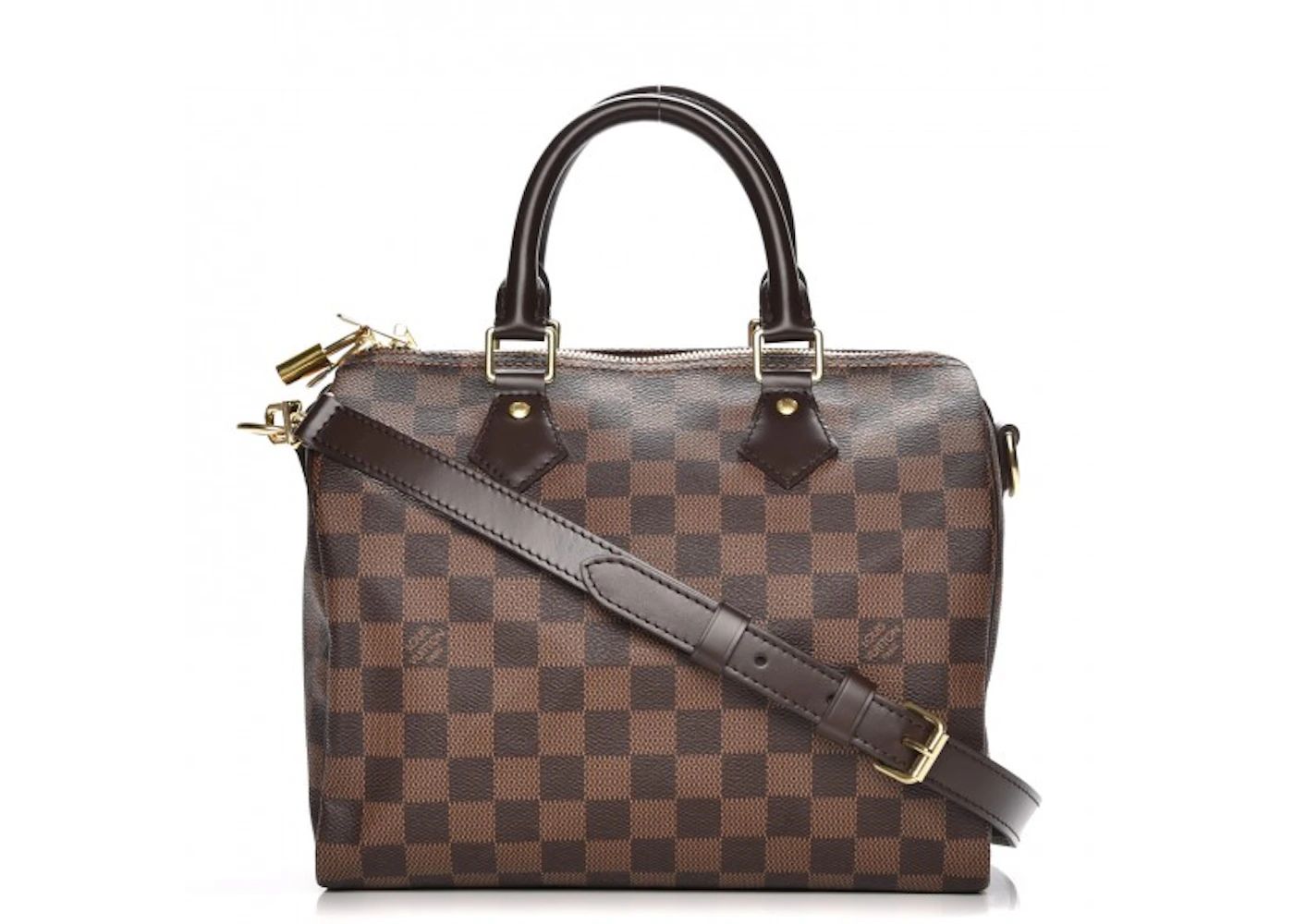 Louis Vuitton Speedy Bandouliere Damier Ebene 25 Brown | StockX