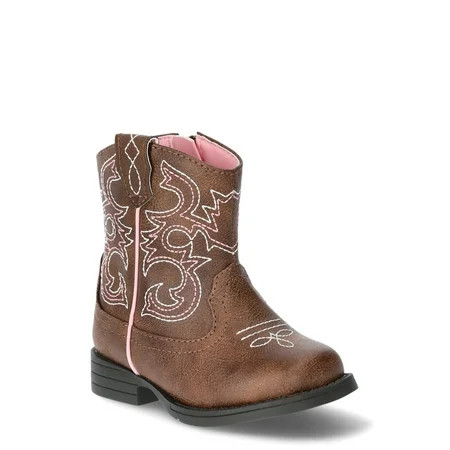 Wonder Nation Infant Girls Western Boots | Walmart (US)