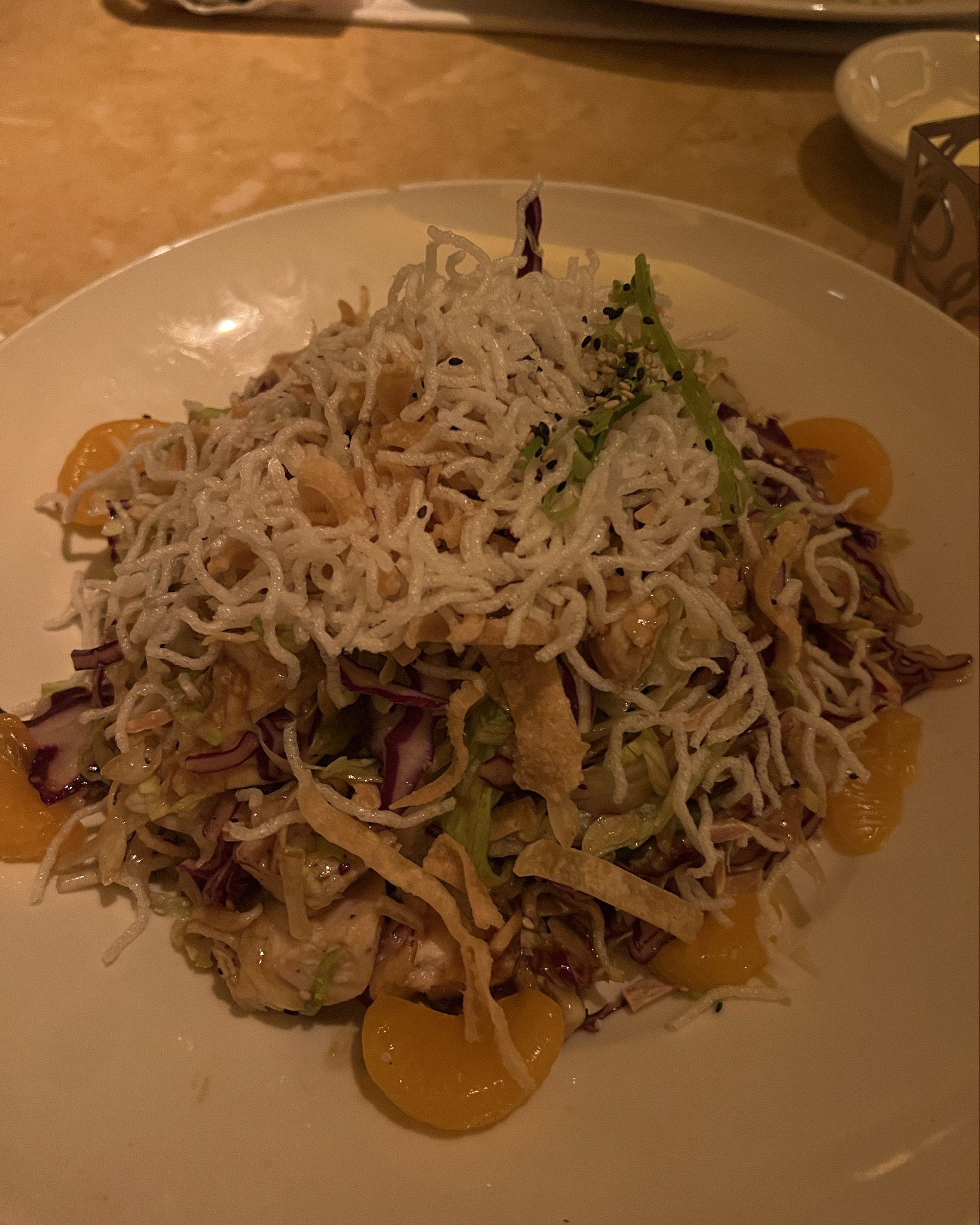 For Dinner 🍽️ I went to the Cheesecake Factory 🏭 and had a delicious Chinese Chicken Salad 🥗 It was so delicious 🤤 

#LTKfoodie #LTKstorytime #LTKdayinmylife