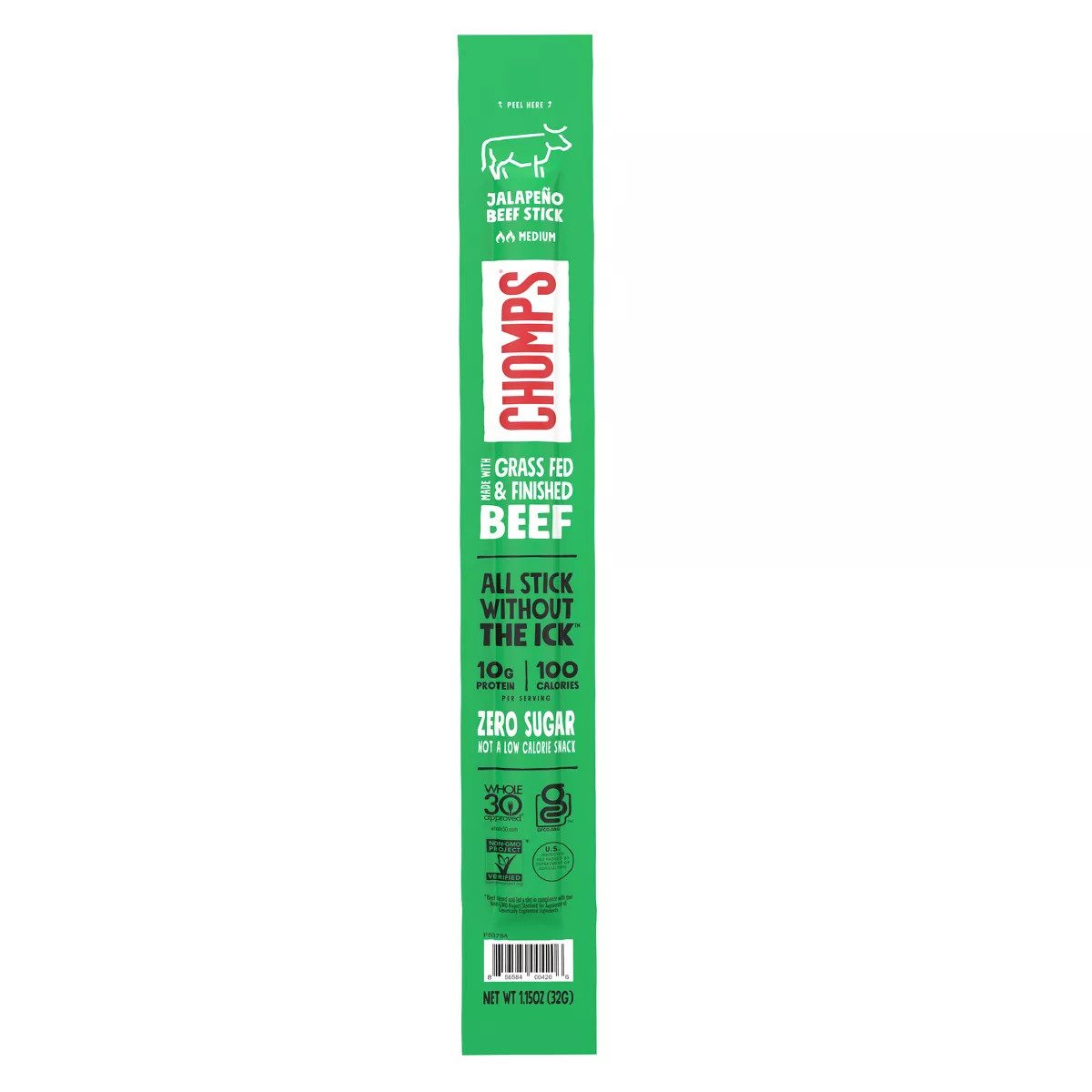 Chomps Jalapeno Beef Stick - 1.15oz | Target