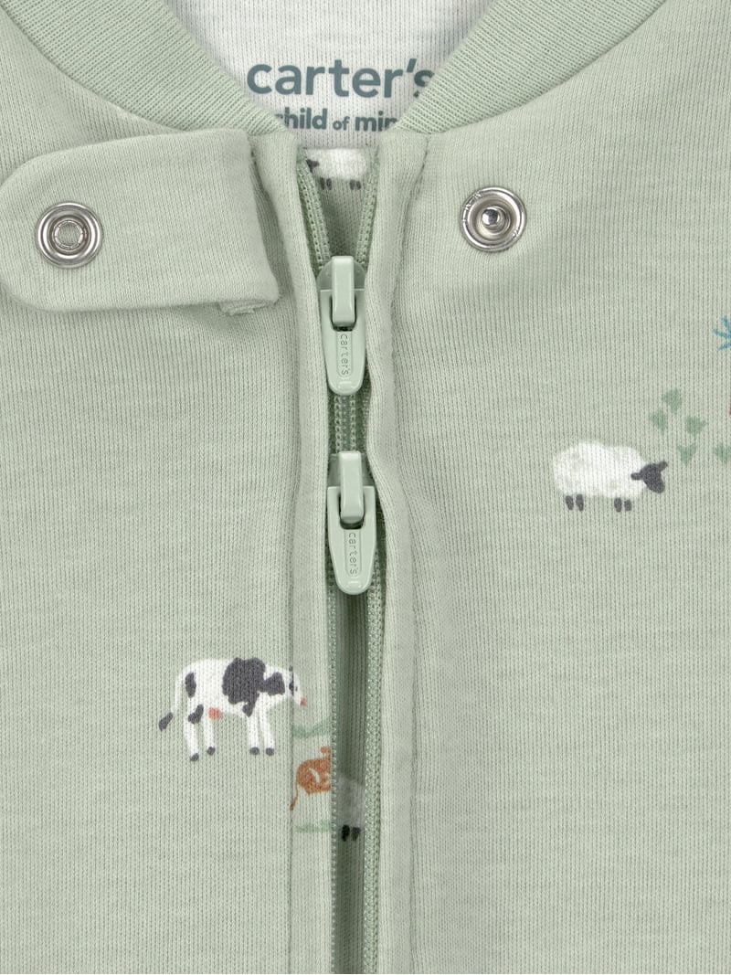 Carter's Child of Mine Baby Boy Sleep 'N Play, One-Piece, Sizes Premie-6/9 Months | Walmart (US)