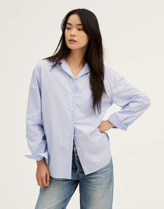 The Easy Shirt in Poplin | Madewell
