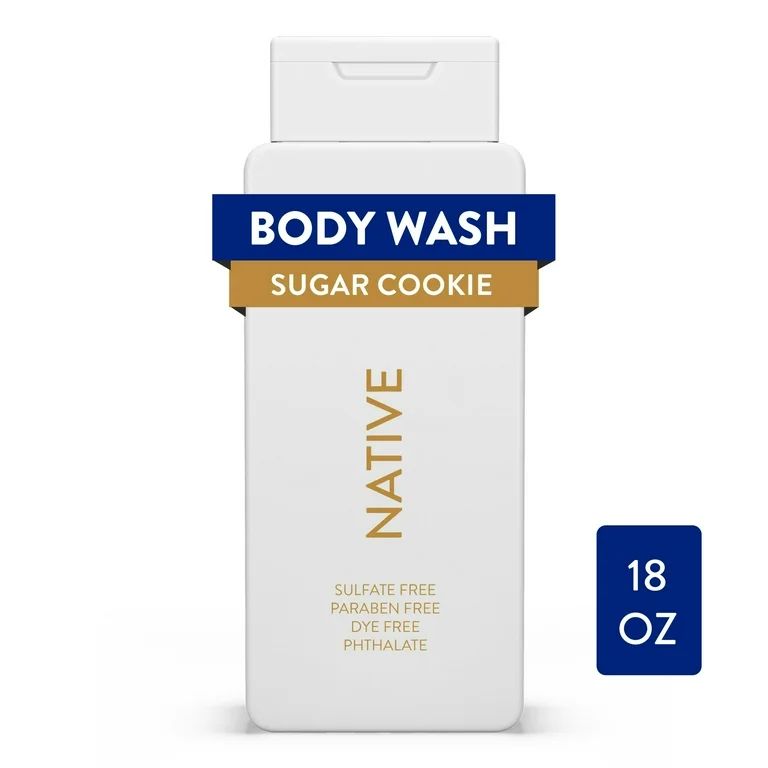 Native Limited Edition Sugar Cookie Body Wash, 18 oz | Walmart (US)