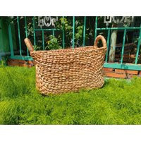 Hand Woven Water Hyacinth Storage Basket, Bookshelf, Box, Baskets | Etsy (US)