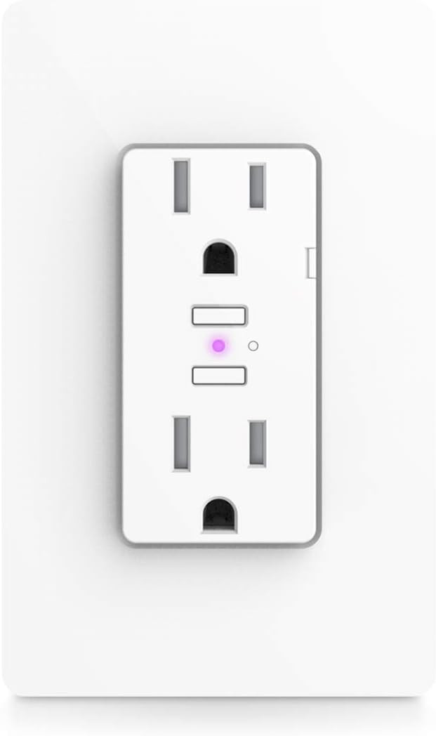 iDevices Wall Outlet - Wi-Fi enabled smart outlet; Works with Alexa, Siri, & the Google Assistant | Amazon (US)