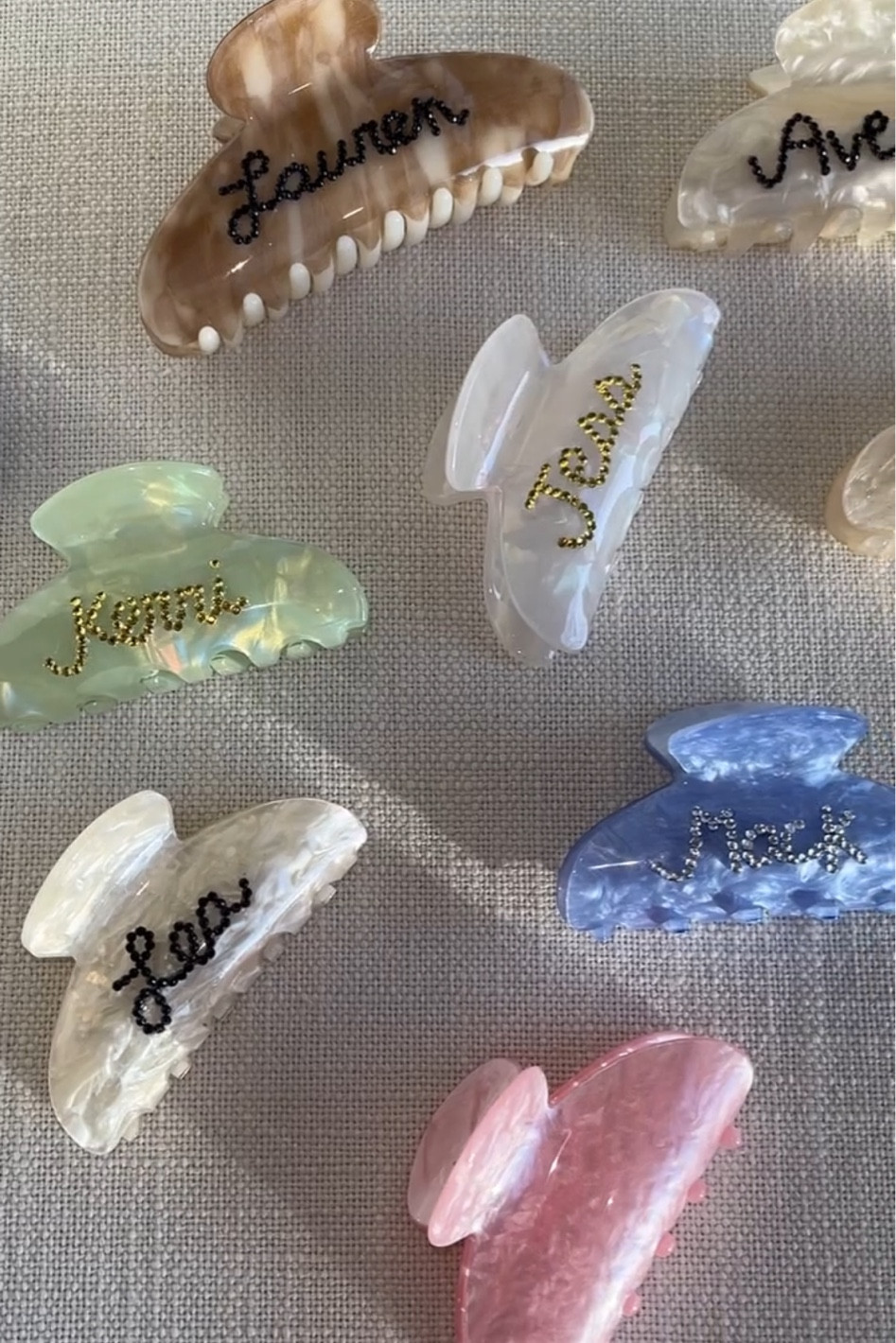 DIY Emi Jay Custom Claw Clip Dupes!! 
I used an acrylic variety pack of clips from Amazon (linked) and 2mm rhinestone. Attached with E6000 glue 🌸

#LTKfindsunder50 #LTKbeauty #LTKstyletip