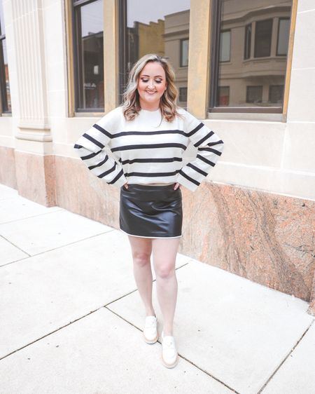 This adorable faux leather skirt is on sale right now! It’s from Alice and Olivia and runs TTS

#sale #aliceandolivia #andotherstories #stories #prada #causalstyle #casualfashion 

#LTKSeasonal #LTKsalealert