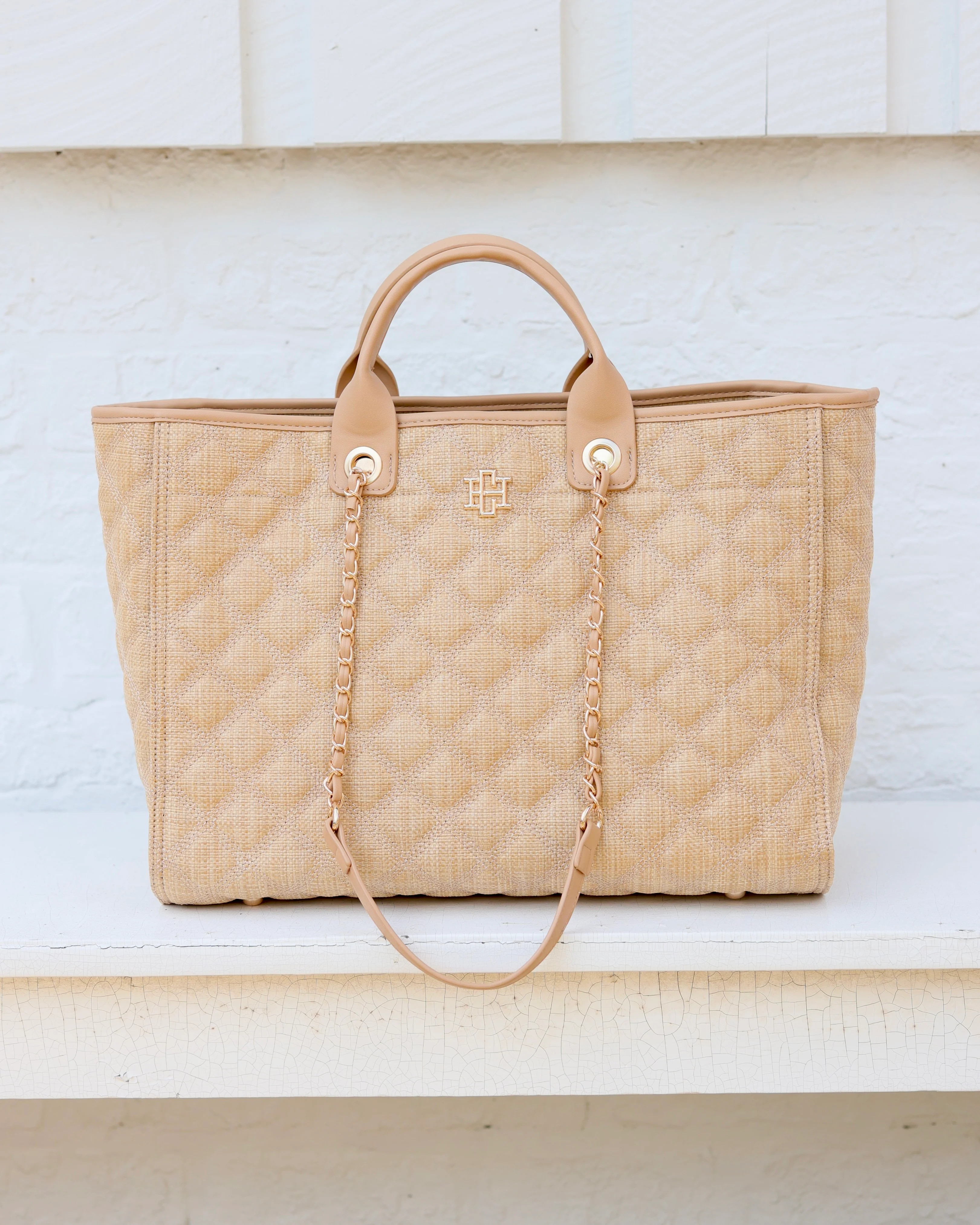 Melissa Tote Bag Natural | Caroline Hill
