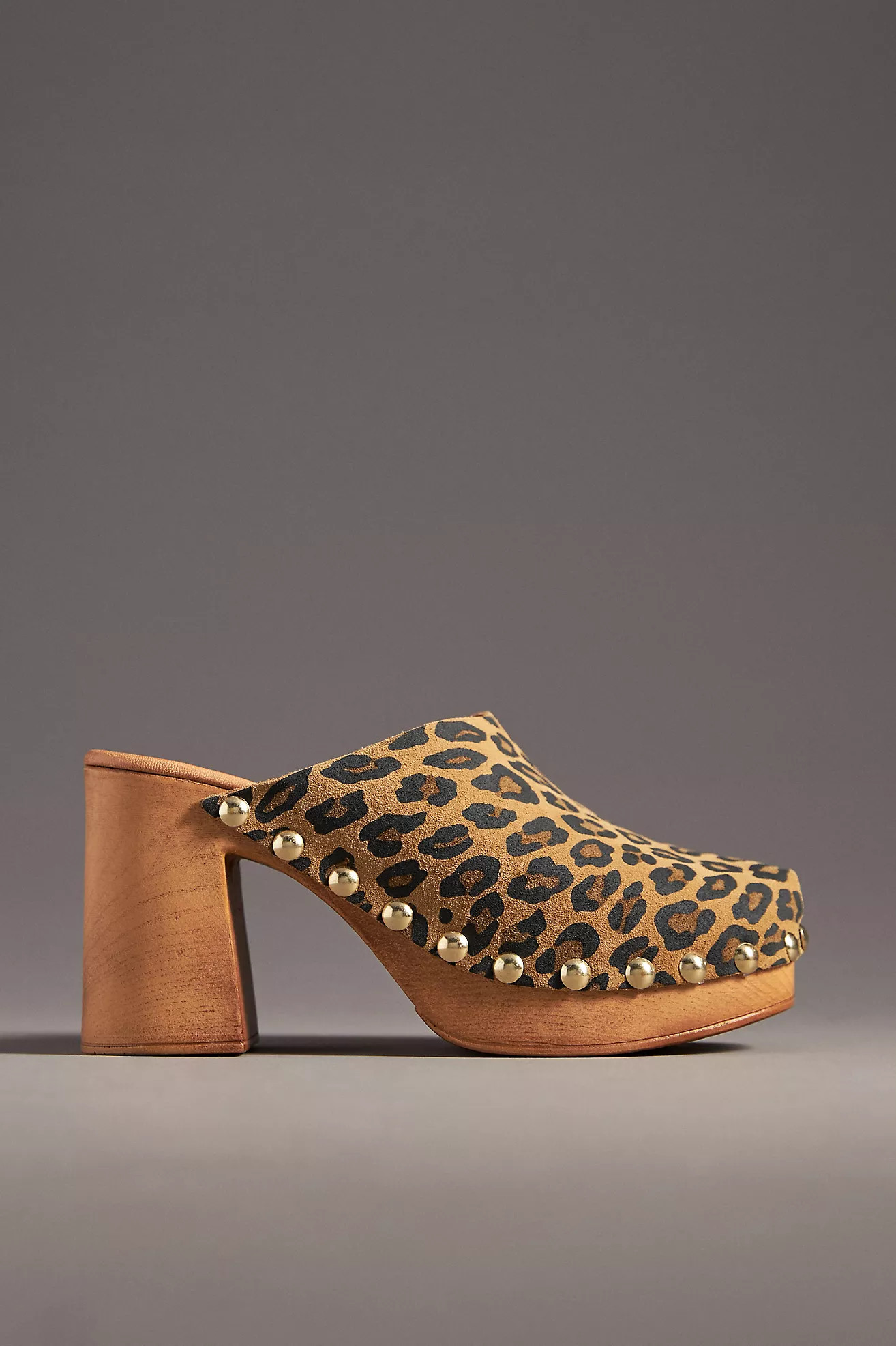 By Anthropologie Wood-Bottom Clog Heels | Anthropologie (US)
