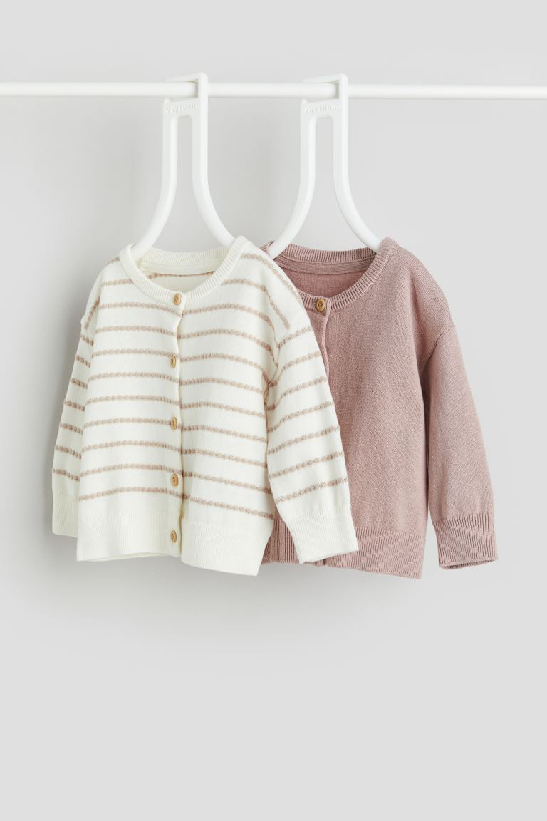 2-pack Cotton Cardigans | H&M (US + CA)