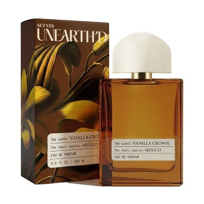 Scents UnEarth’d Eau de Parfum - Vanilla Crown - 3.4 fl oz: Package Quantity 1, Product Form Spray | Target