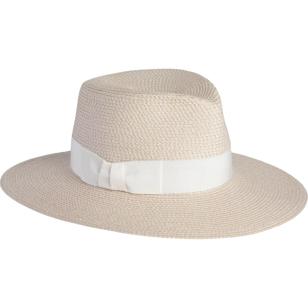 Eric Javits Squishee® Instinct Straw Sun Hat in Cream at Nordstrom | Nordstrom