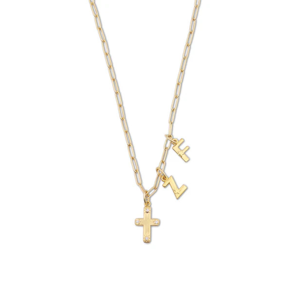 Personalized Cosmos Cross Necklace | HART