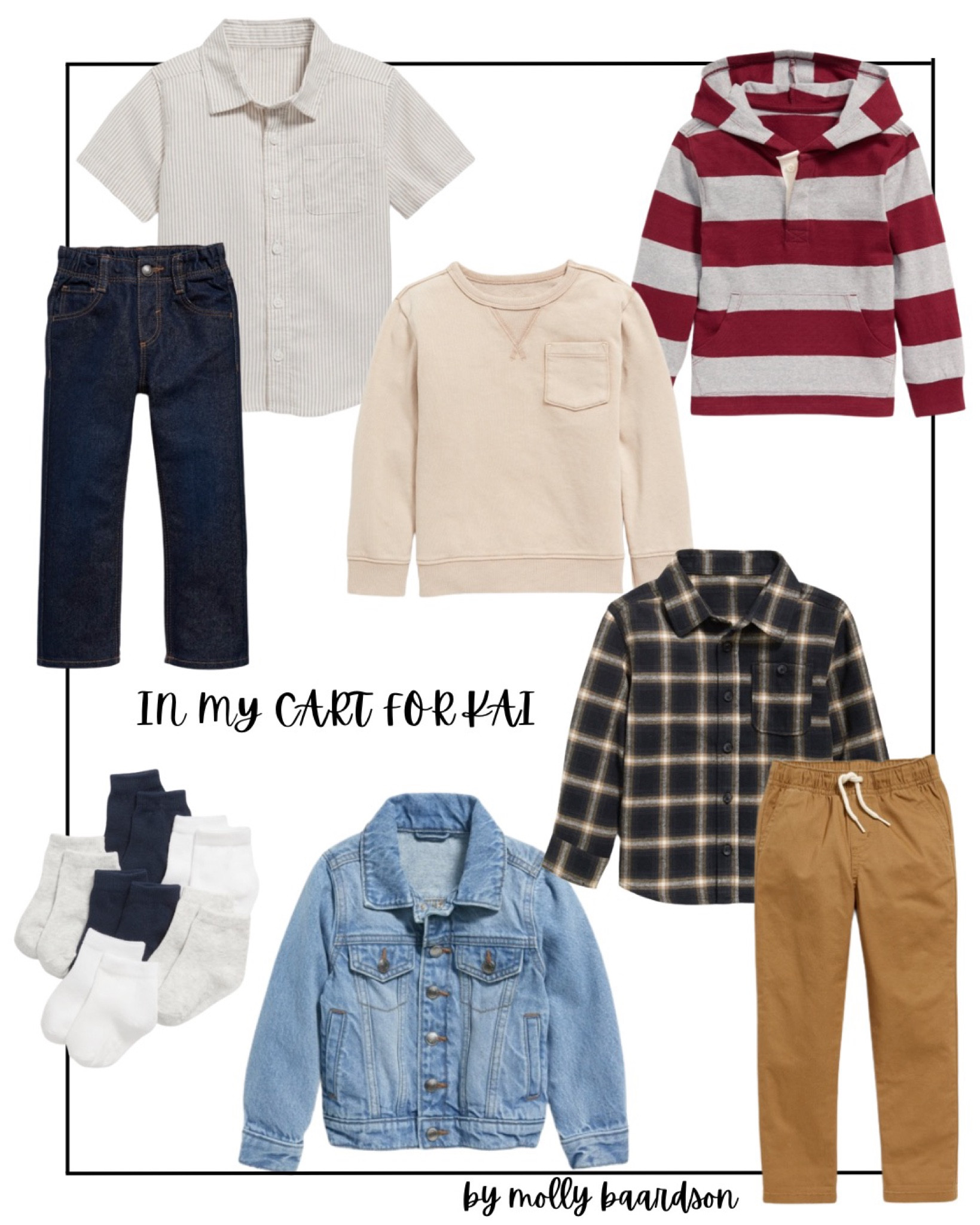 I’m my cart for Kai! 🤍
Old Navy Toddler Fashion for Boys

Baby boy clothes, baby boy fashion, boy style, baby boy style, old navy boy finds, baby style fall, baby boy toddler clothes

#LTKFind #LTKunder50 #LTKbaby