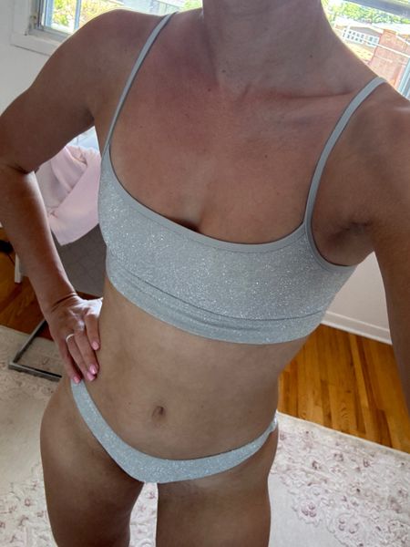 My sparkly aerie swimwear is on sale today ! 
The material is delicate but looks so beautiful in the sun 
#LTKtravel

#LTKswimwear #LTKsummer #LTKstyletip