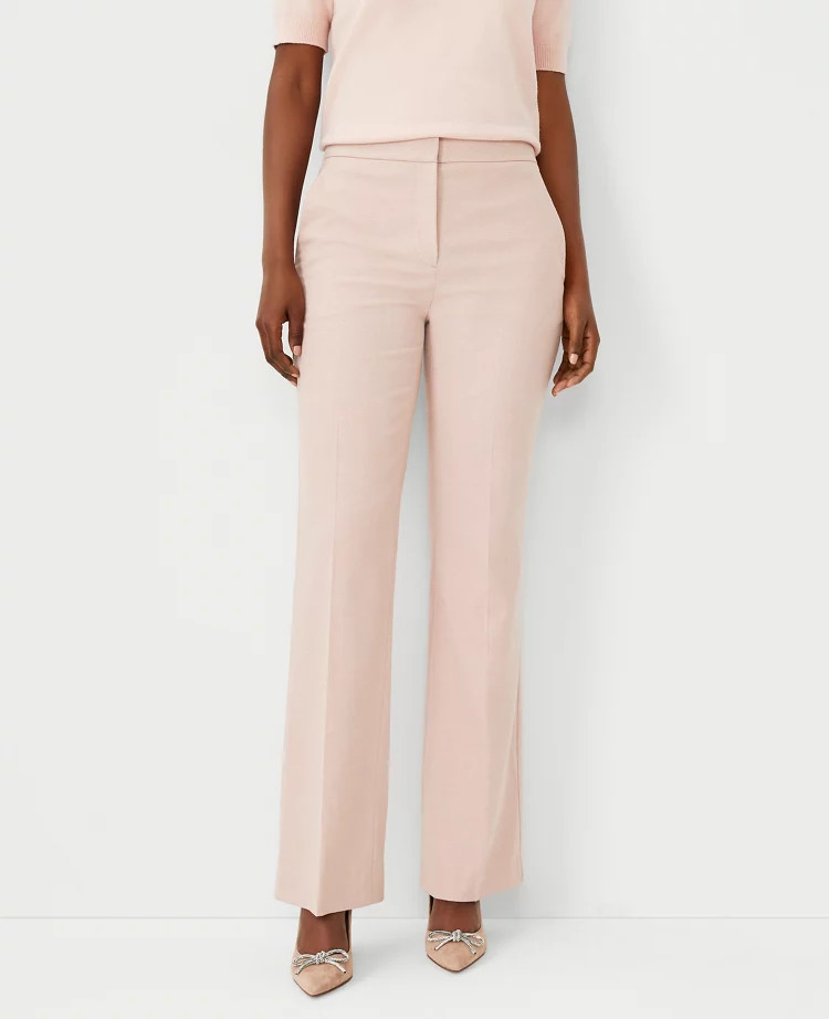 The High Waist Trouser Pant in Herringbone | Ann Taylor (US)