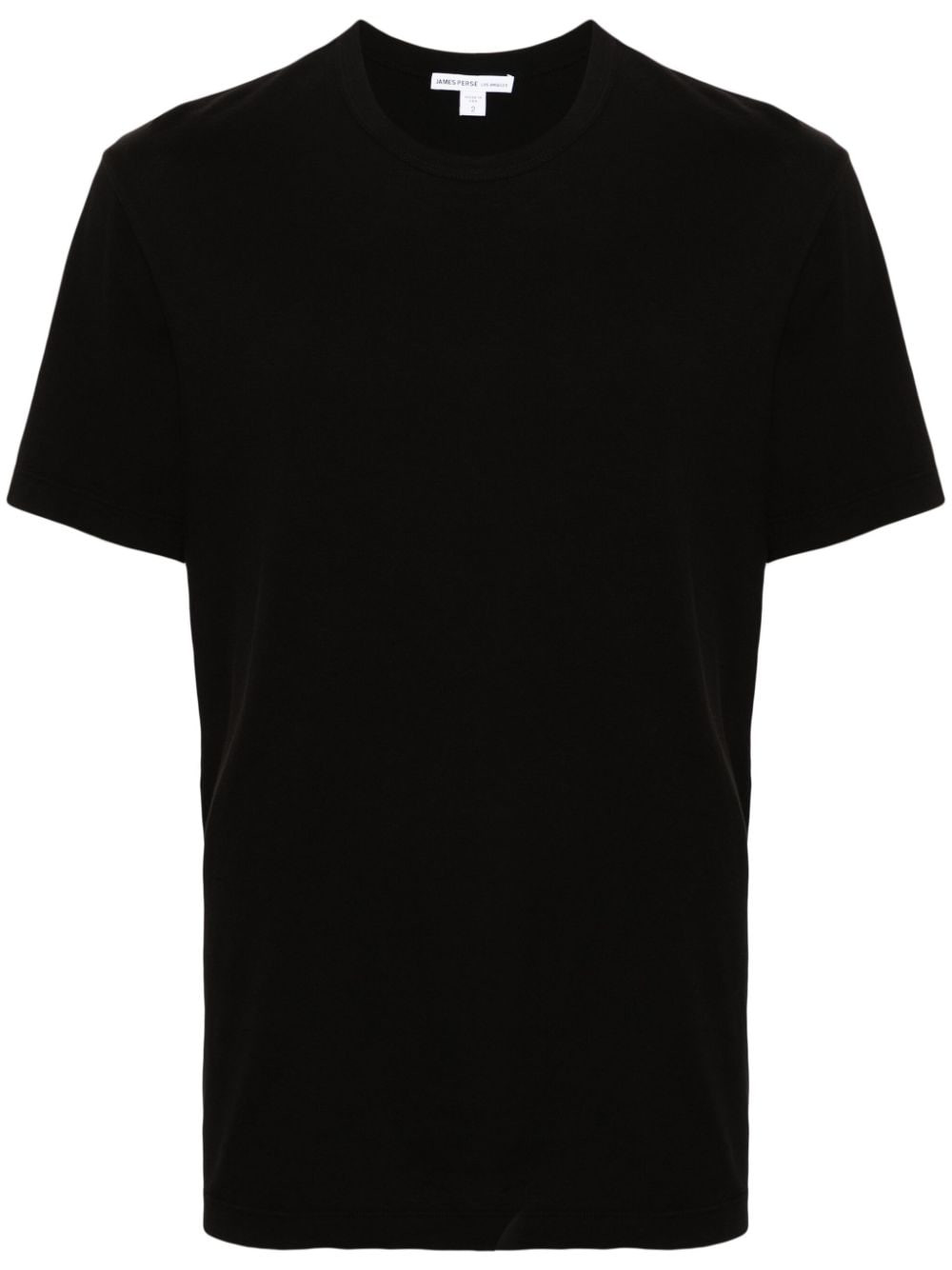James Perse - Camiseta de algodão decote careca - homem - Algodão penteado - 4 - Preto | Farfetch (BR)