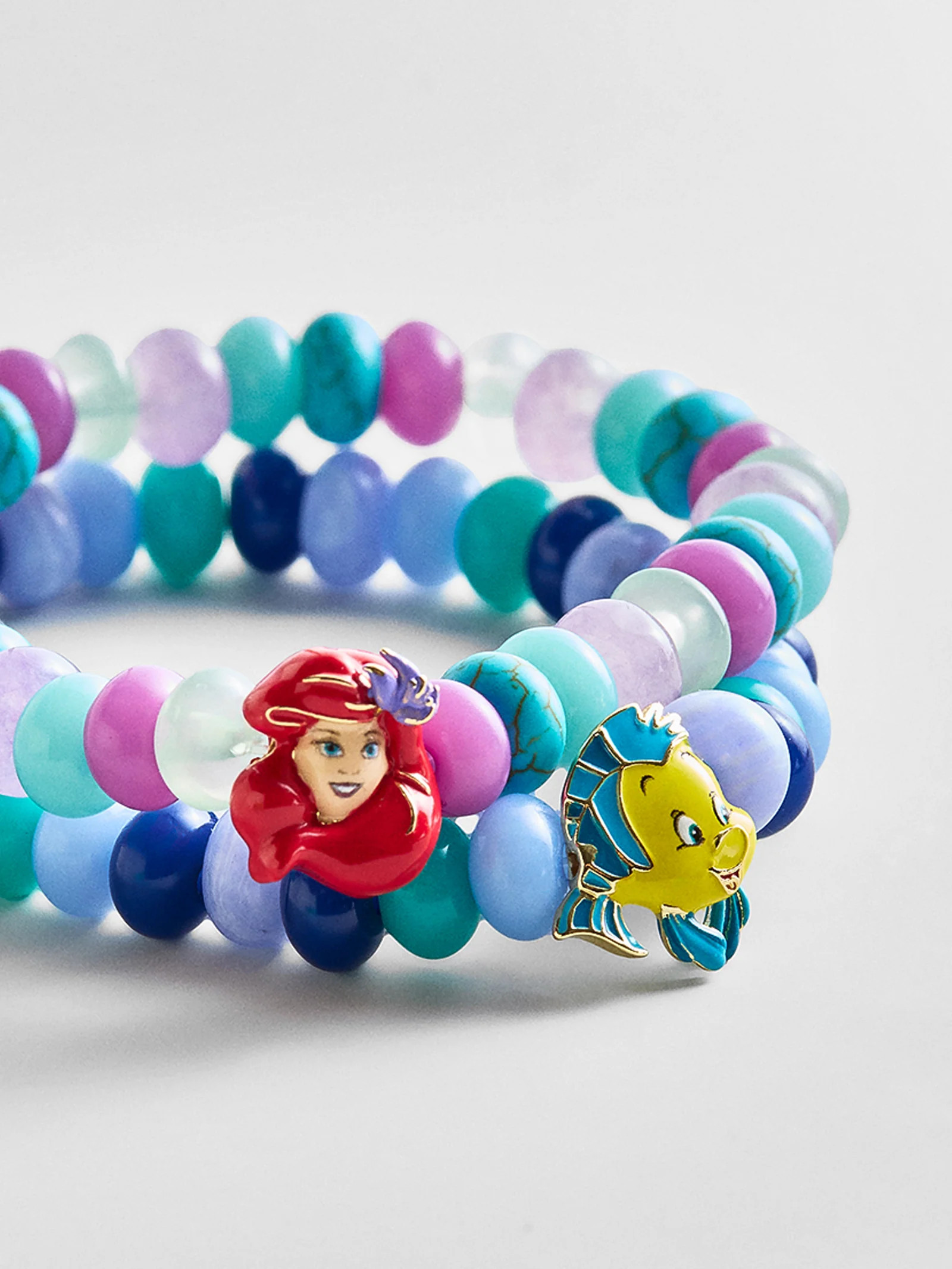 Disney Princess Ariel Beaded Charm Bracelet - Ariel | BaubleBar
