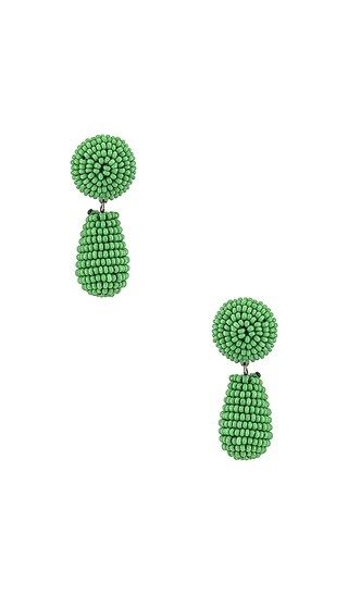 Close To You Earring in Green | Revolve Clothing (Global)
