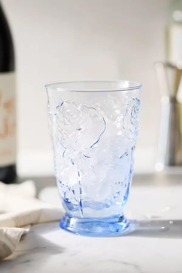 Rosette Juice Glasses, Set of 4 | Anthropologie (US)