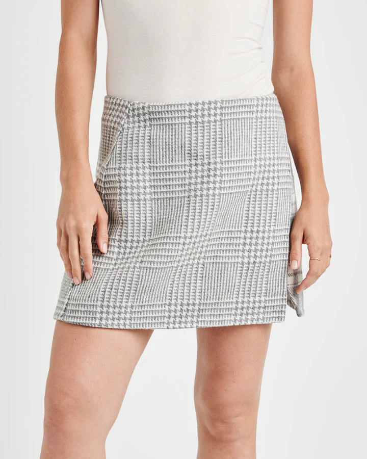 Elliott Plaid Mini Skirt | Splendid