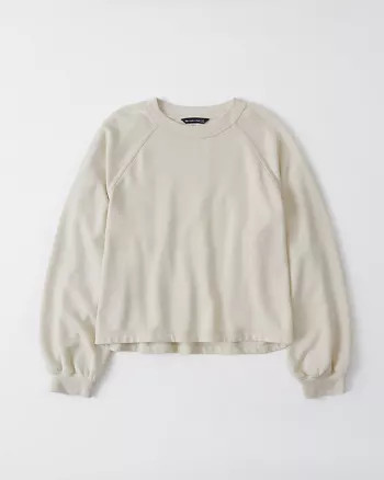 Puff-Sleeve Sweatshirt | Abercrombie & Fitch US & UK