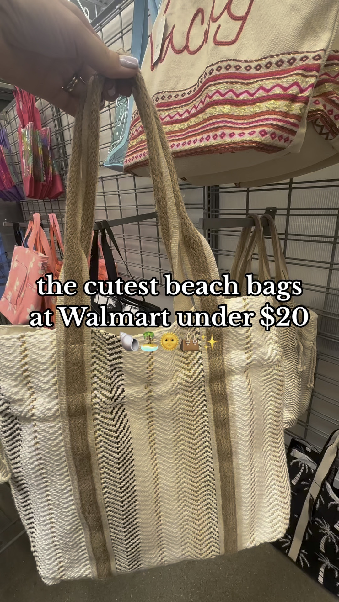 Obsessing over these beach bags under $20🙌🏼🩷

#LTKVideo #LTKtravel #LTKitbag