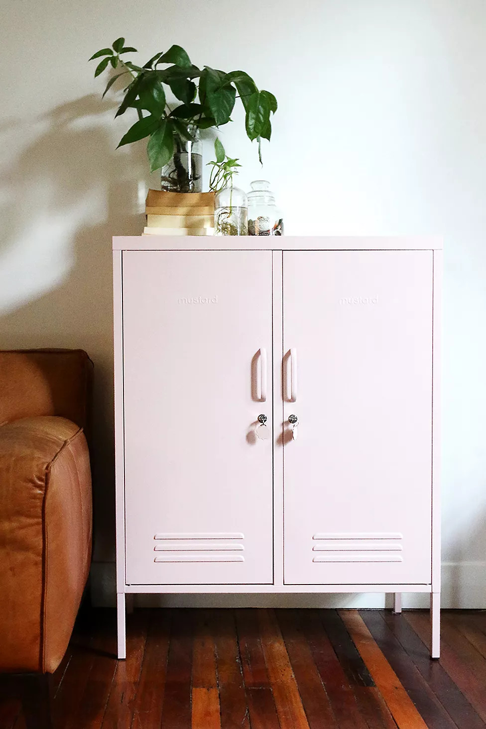 Mustard Made Blush Midi Locker | Urban Outfitters UK