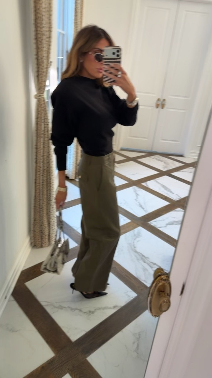 I love this sweater so much! Has good shoulder pads and sweater material. Wearing a size small in it and a small in the pants! The pants are a little short with my heels and I’m almost 5’7!

#LTKWorkwear #LTKootd #LTKgrwm