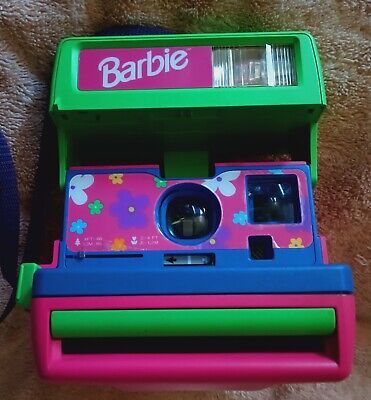 Retro 1999 Barbie Polaroid 600 Camera With Strap  | eBay | eBay US