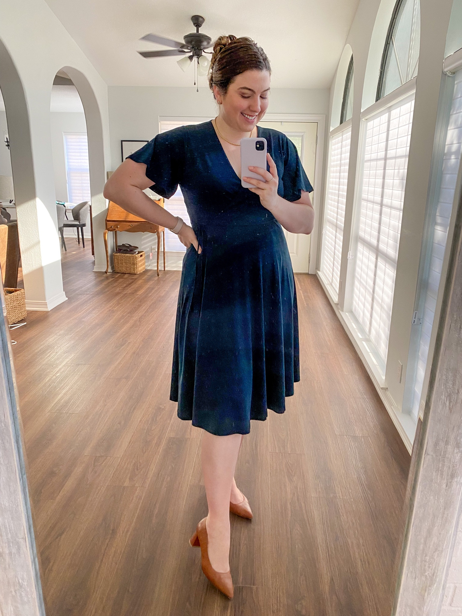 Workwear #ootd 5/18/23 

This dress is only $35! 

Womens business professional workwear and business casual workwear and office outfits midsize outfit midsize style 

#LTKunder50 #LTKworkwear #LTKcurves