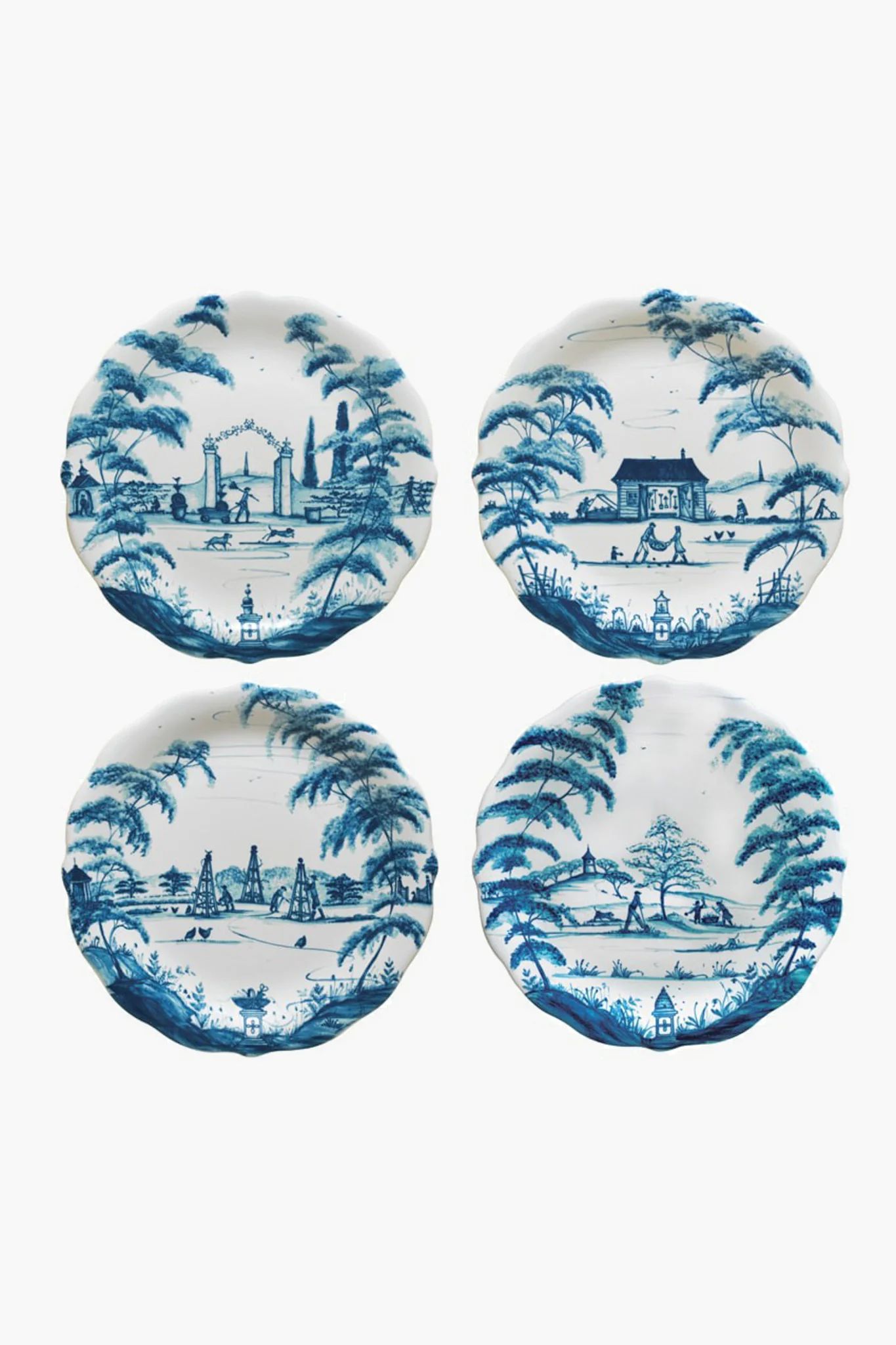 Country Estate Party Plates Set Of 4 | Tuckernuck (US)