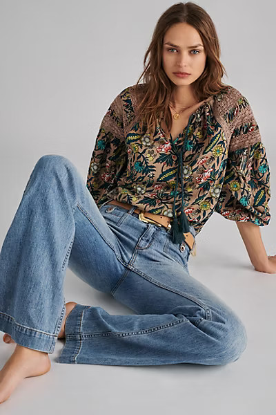 Lenora Lace Blouse | Anthropologie (US)